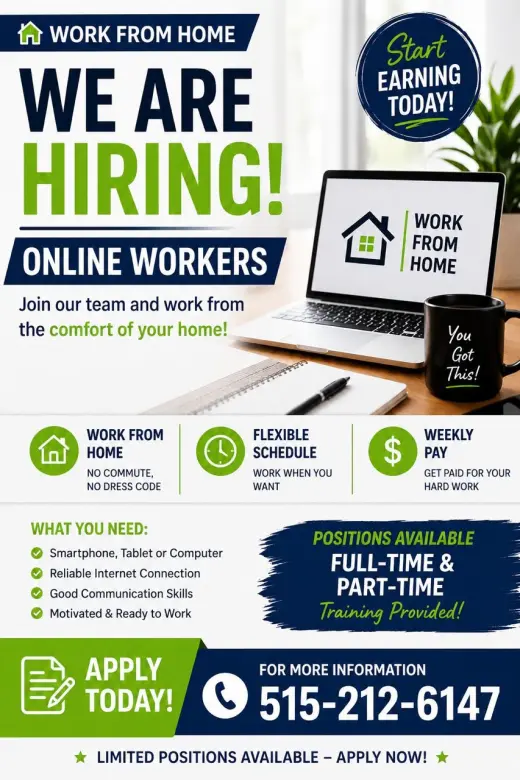 Work from home Job