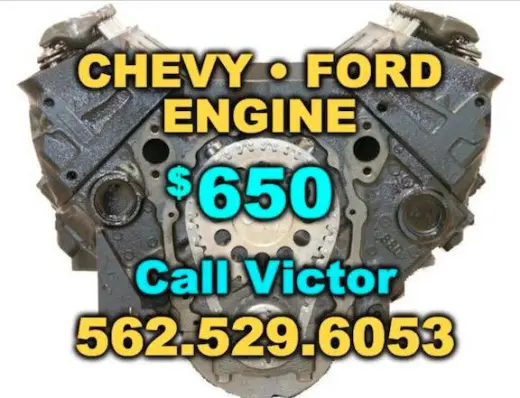 Motor Ford y Chevy