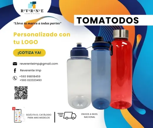 ¡Tomatodos al por Mayor! Personalizados con tu logo desde hoy