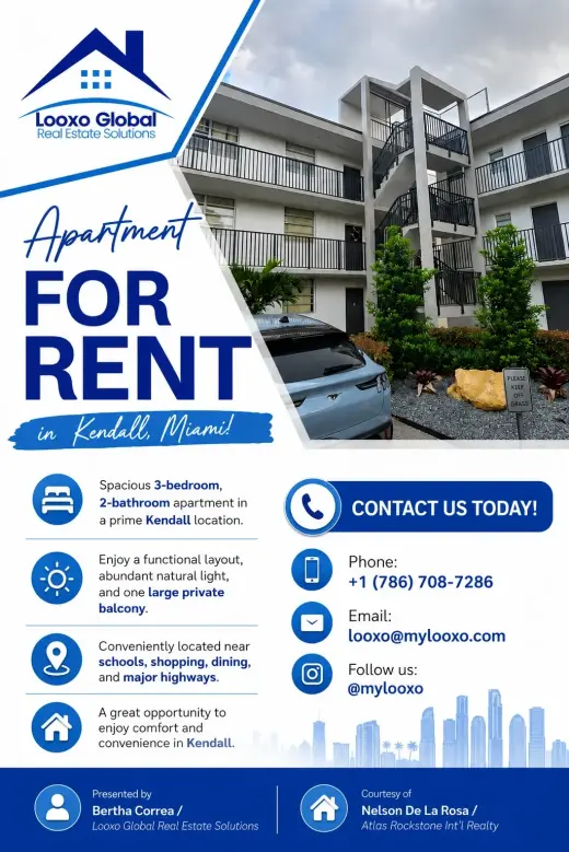 For Rent - 3-bedroom, 2-bathroom