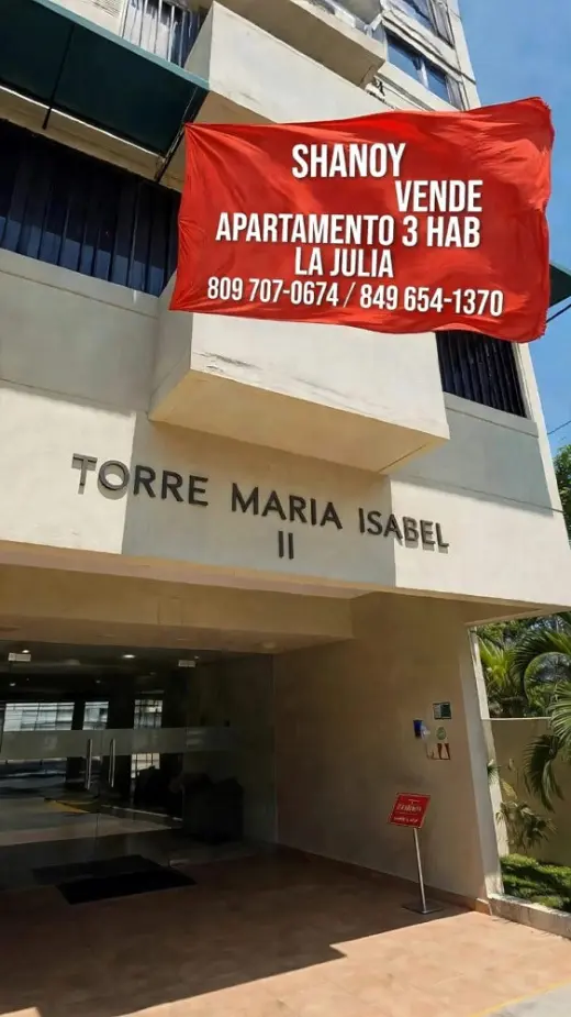 Vendo Apartamento 3 dormitorios en la Julia