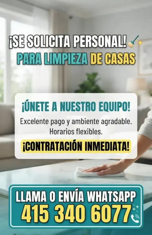 CONTRATACIONES AL 415 340 6077