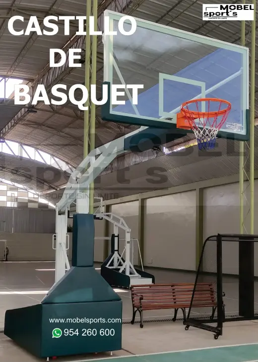 Castillo de Básquet Plegable Transportable