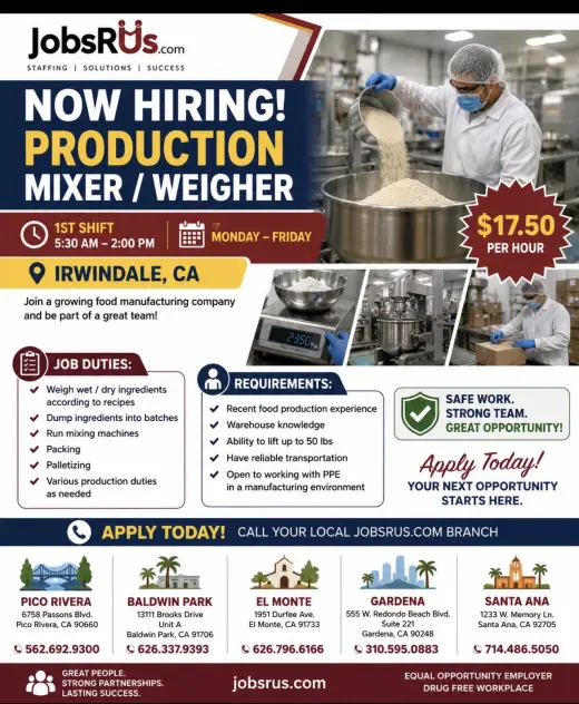 Production Mixer/Weigher