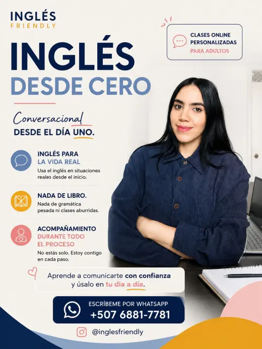 CURSO DE INGLÉS DESDE CERO — CLASES ONLINE PERSONALIZADAS