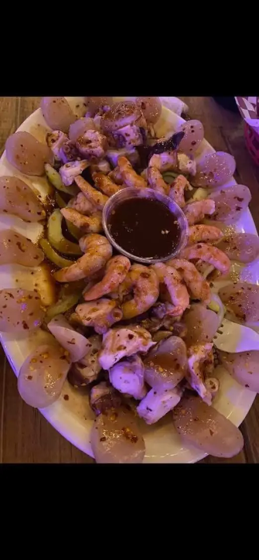 Deliciosa Bandeja de Mariscos para Fiestas