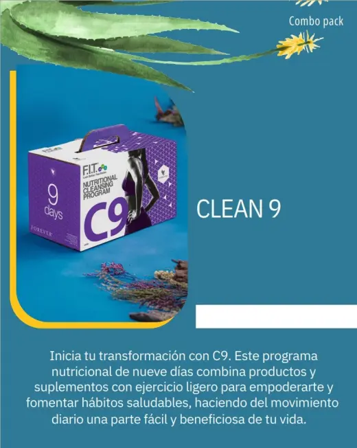 programma DETOX Clean9 Forever