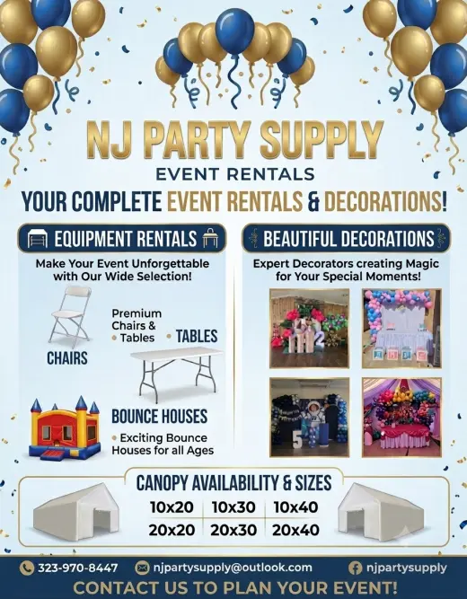 NJ Party Supply
