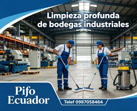 Limpieza de bodegas Sangolquí teléf 0987058464