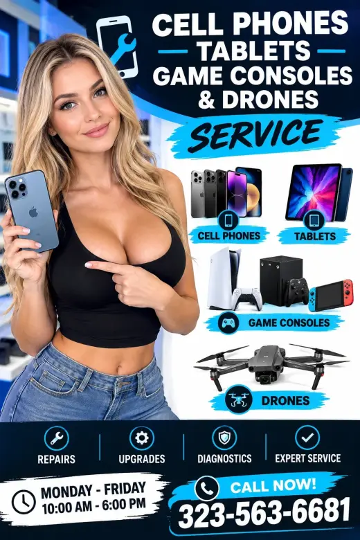 Computers-Cellular-Game Console & Drones
