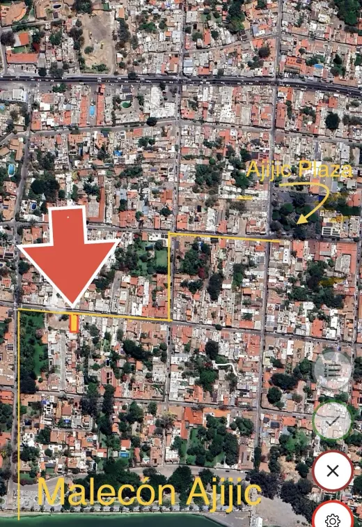 Terreno en Ajijic Centro