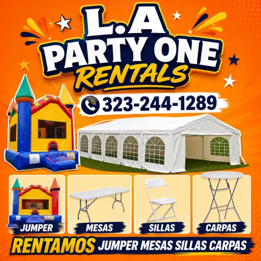 RENTO MESAS Y SILLAS