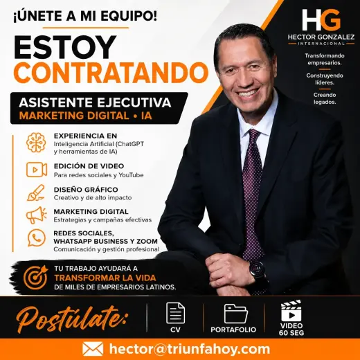 ASISTENTE EJECUTIVA  Marketing Digital • Inteligencia Artificial
