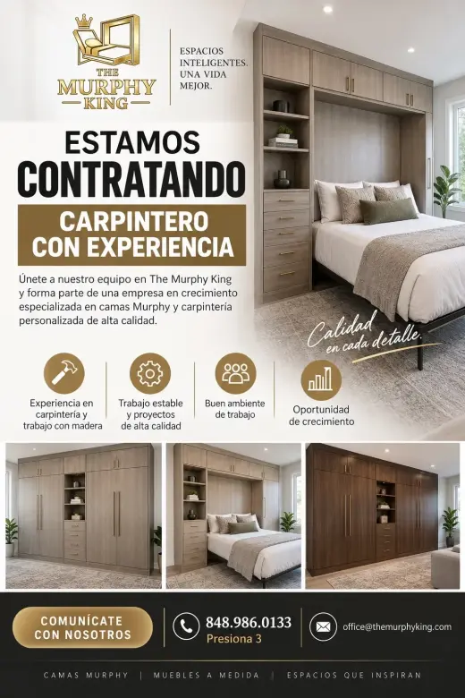 Carpintero con experiencia - The Murphy King