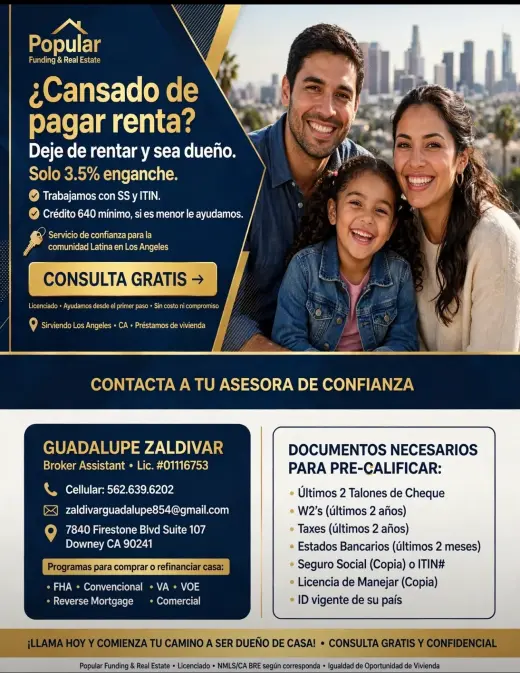 SEGURO SOCIAL o ITIN# COMPRA