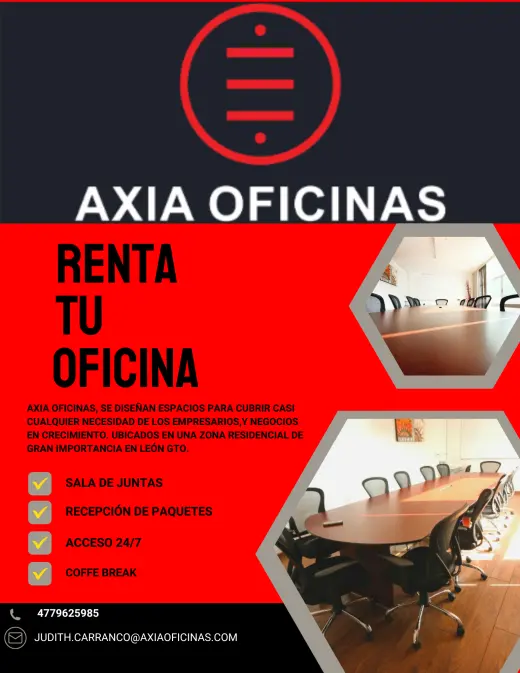 ¡Eleva la imagen de tu empresa con Axia Oficinas!