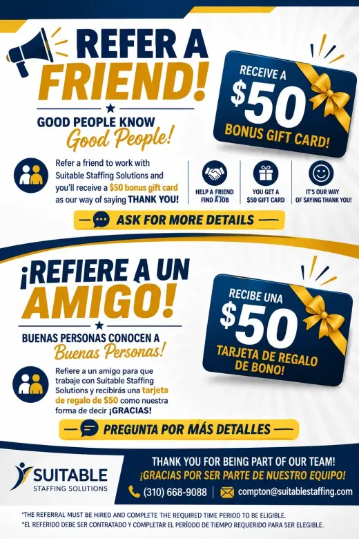 Programa de Referidos para Soluciones de Personal