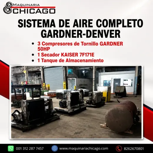 SISTEMA DE AIRE COMPLETO GARDNER-DENVER