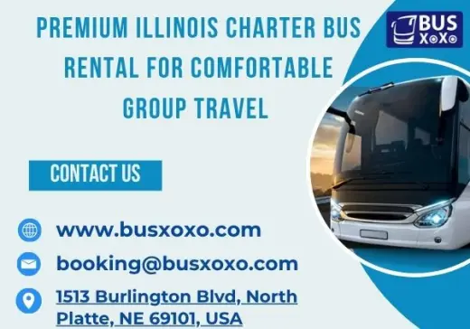 Premium Illinois Charter Bus Rental for Comfortable Group Travel