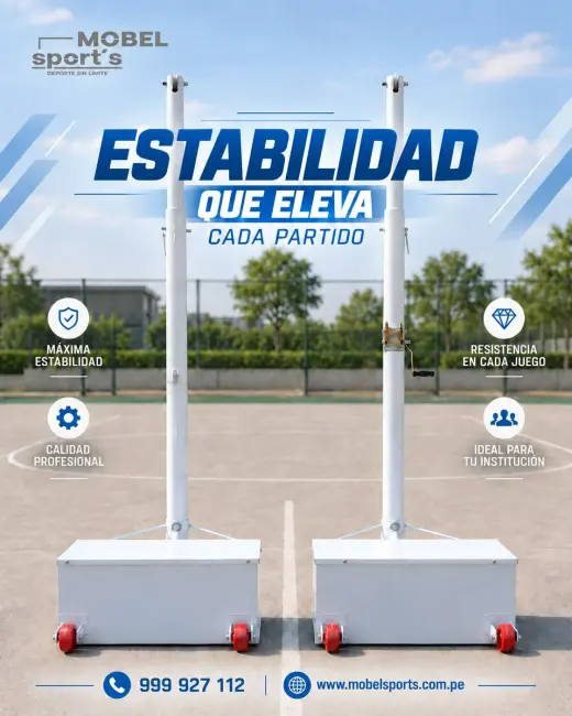 Postes de Vóley Transportables