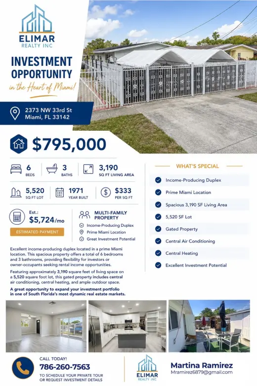 For Sale 3-Units $795.000