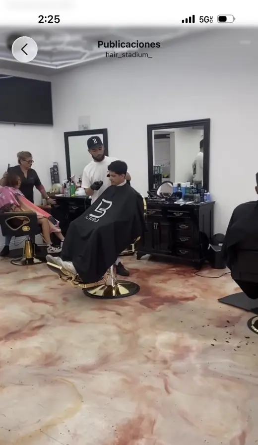 Estación de renta para barbería