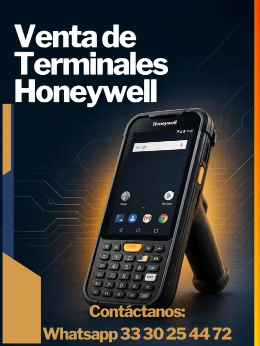 Venta de Terminales o Handheld Honeywell y Zebra