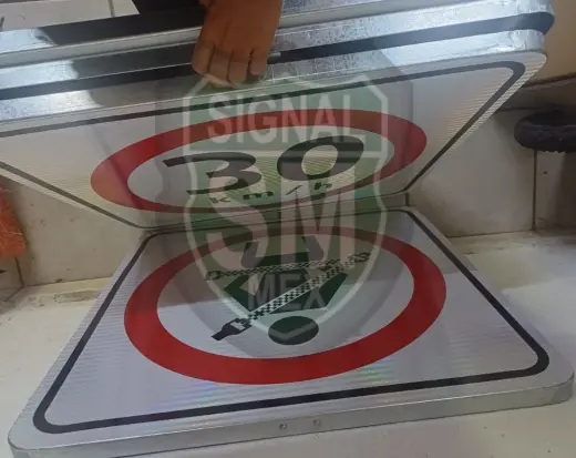 Señaletica Vial conforme al Manual SCT