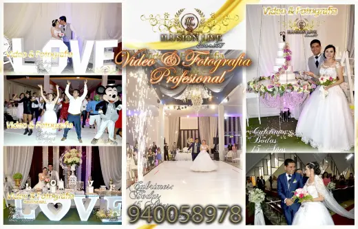 Servicios Profesionales de Video y Fotografía para Eventos y decoraciones.