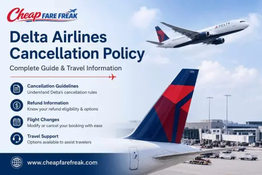 Delta Airlines Cancellation Policy - Know Your Refund & Flight Change Options