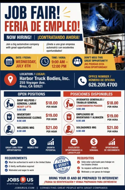 Feria De Trabajo Compañia Automotriz