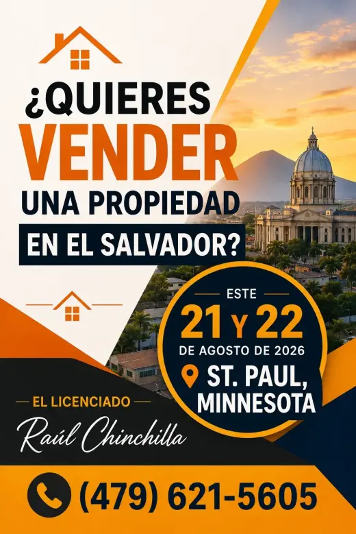 ABOGADO Y NOTARIO SALVADOREÑO EN ST. PAUL, MINNESOTA