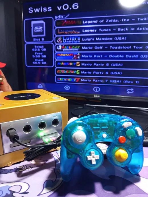 Nintendo GameCube 58 juegos mod | Completo