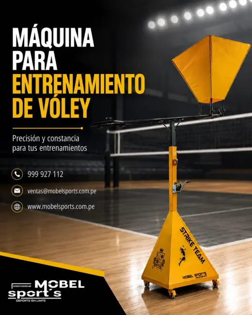 Maquina para entrenamiento de voleibol de alta resistencia / mobel sports