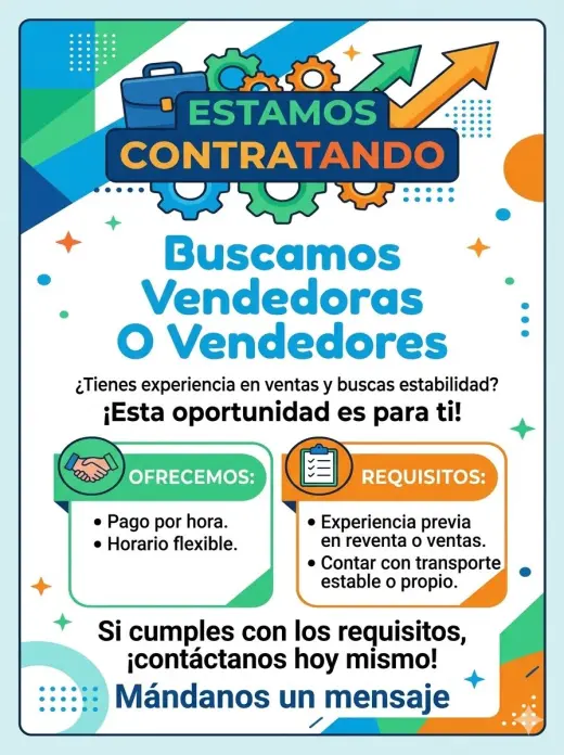 Contratando Vendedores