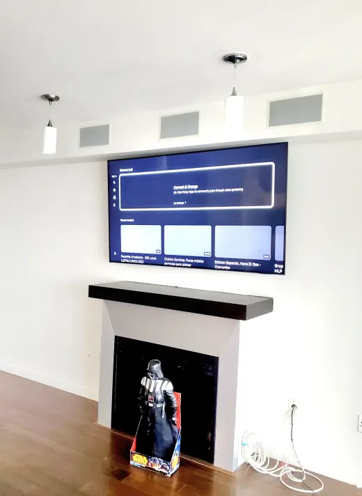 Tv installation tv mounting