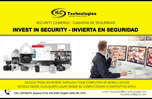 CAMARAS DE SEGURIDAD e INSTALACION CABLEADO ESTRUCTURADO