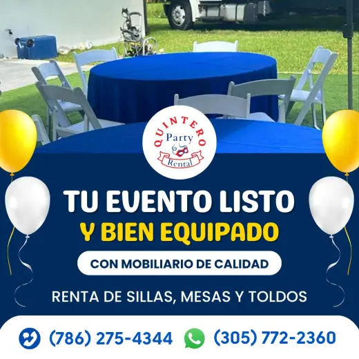 Tu Fiesta Empieza Aquí – Party Rental