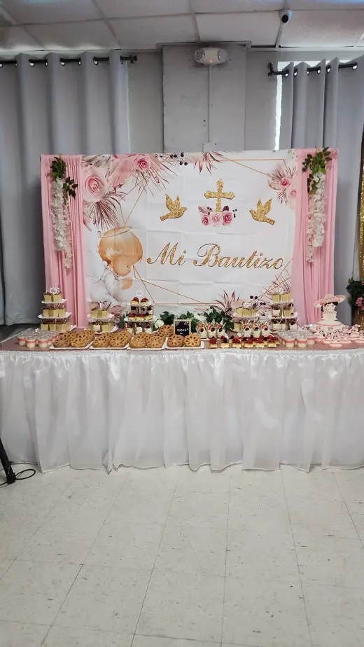 Hermosa Decoración de Fiesta para Bautizo