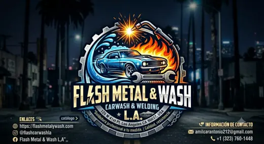 Expres lavado de autos y de primera en Flash Metal & Wash en Los Ángel
