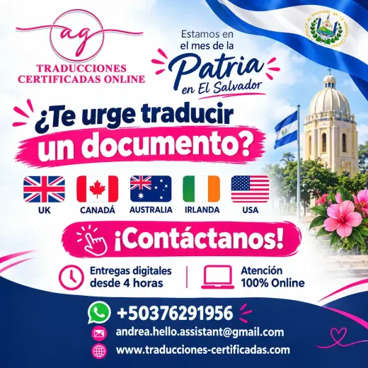 TRADUCCIONES CERTIFICADAS + SELLO TRADUCTOR