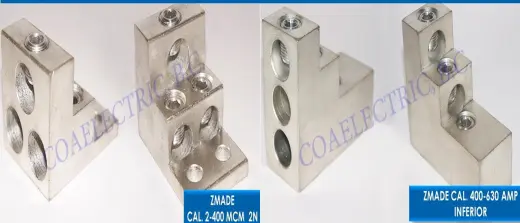Aluminum Electrical Connectors - 400 Amp