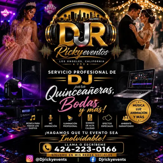 Servicios Profesionales de DJ para Quinceañeras y Bodas