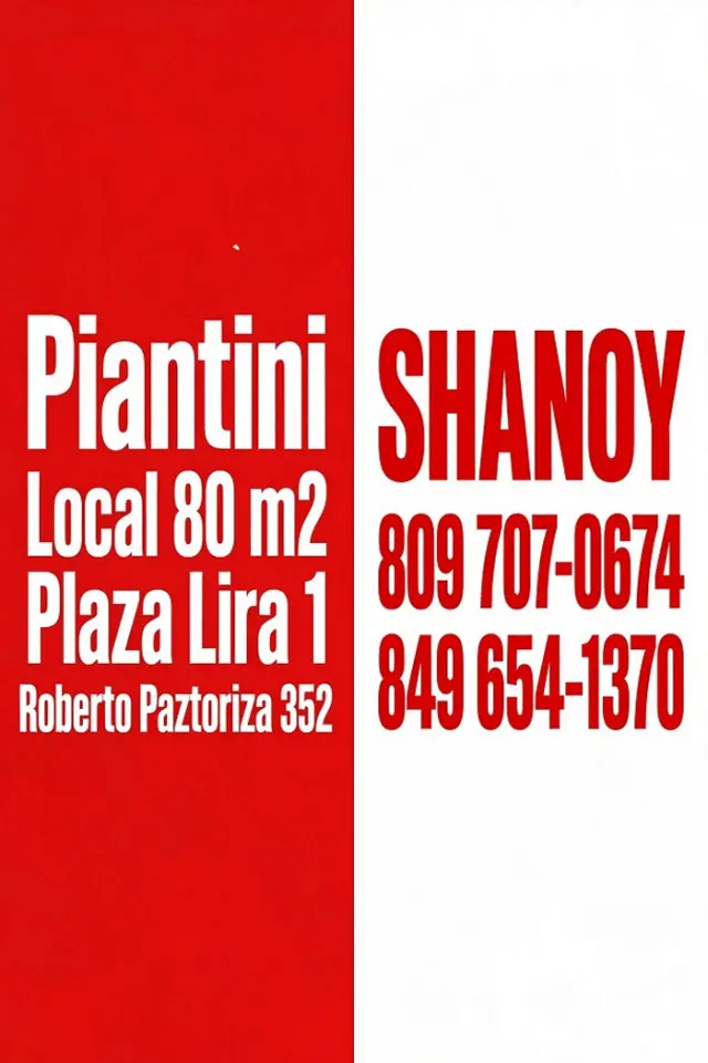 En Piantini alquilo Local Comercial