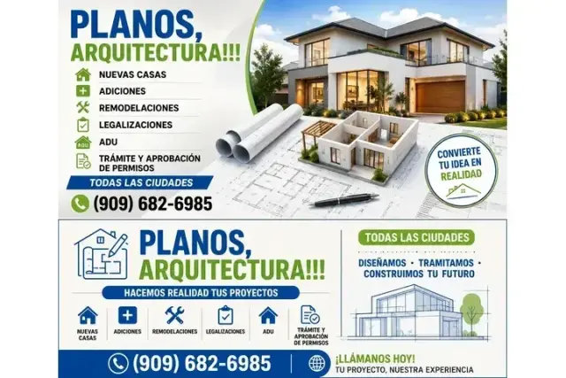 🏠📐 ¡PLANOS Y ARQUITECTURA!