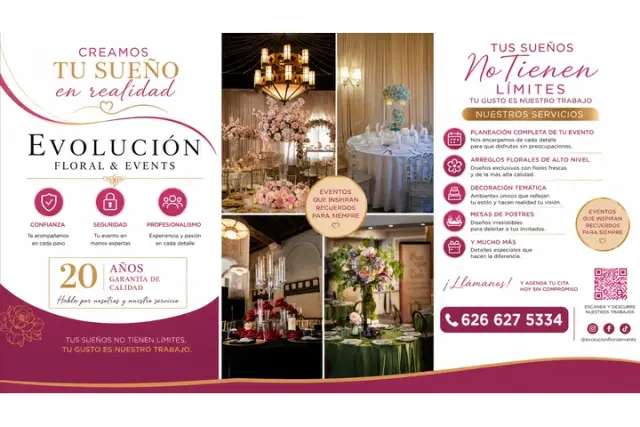 EVOLUCION FLORAL & EVENTS!!!
