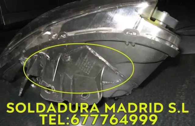 Soldadura paragolpes