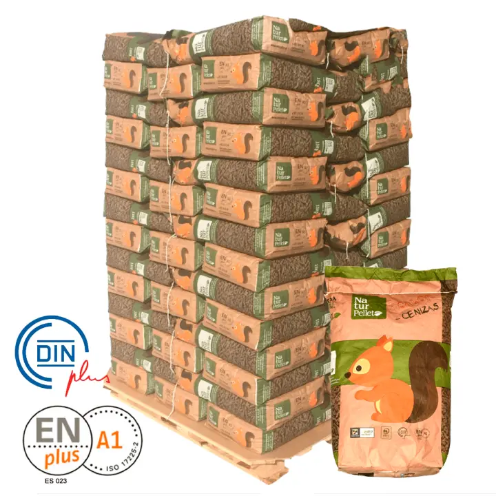 Naturpellet – Palé de 75 sacos de 15 kg