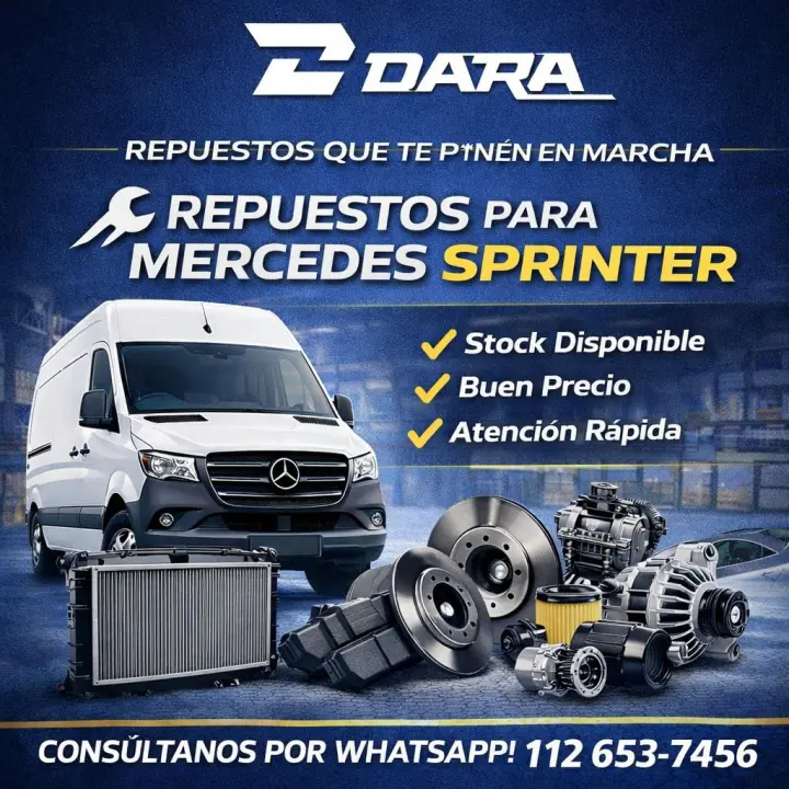 REPUESTOS PARA SPRINTER Y CAMIONES MERCEDES BENZ-SCANIA-FORD Y VW