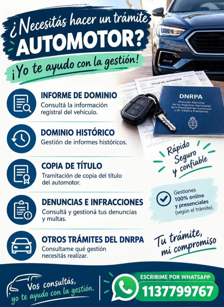 TRÁMITES AUTOMOTOR